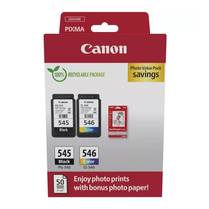 Canon Cartucho Multipack PG 545CL546 Papel Fotos